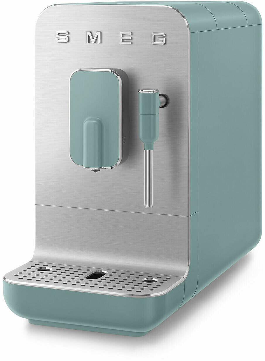 اسپرسو ساز تمام‌ اتوماتیک اسمگ ایتالیا مدل SMEG BCC02EGMEU | رنگ سبز | آسیاب داخلی | طراحی کلاسیک